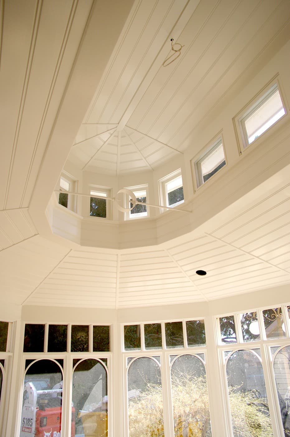 Conservatory cupola dome interior