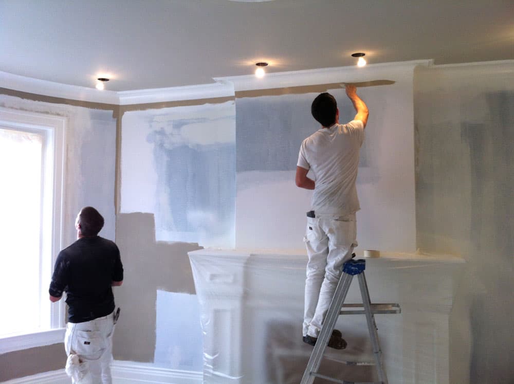 Freshly repainted interior of a home in Orange NSW with crisp ceiling and woodwork detail